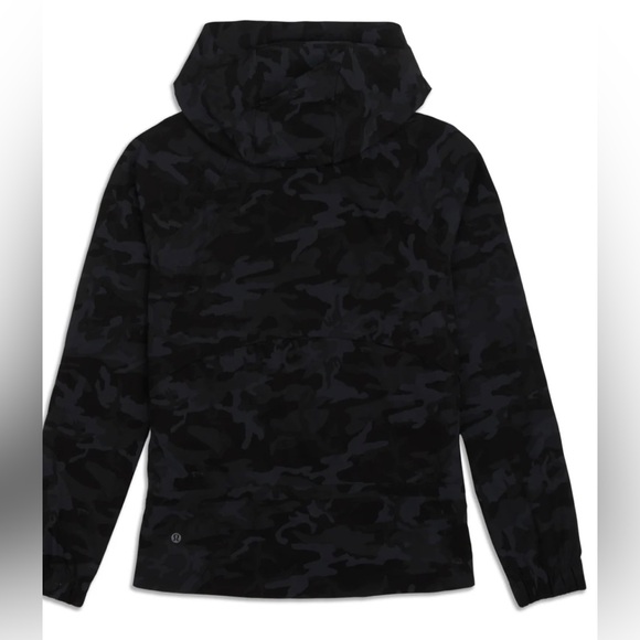 Lululemon Face Forward Jacket size 2 in Incognito Camo Multi Grey - Picture 2 of 4